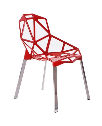 Krzesło Gap czerwone