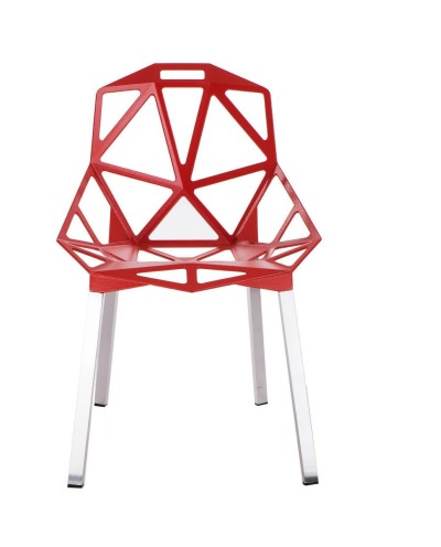 Krzesło Gap czerwone