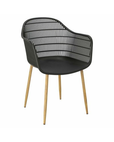 Krzesło Becker czarne/naturalne