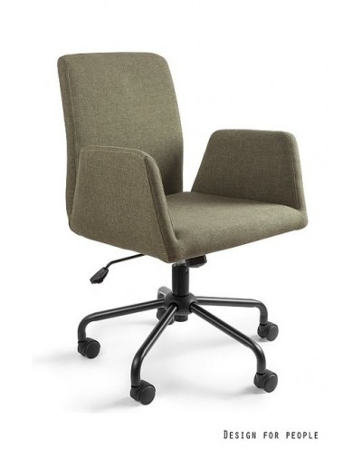Fotel biurowy obrotowy BRAVO zielony tkanina
