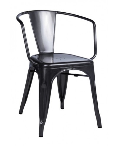 Krzesło TOWER ARM ( Paris ) czarne