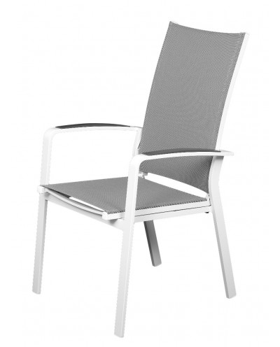 Krzesło ogrodowe obiadowe rozkładane laura 58x67x104cm