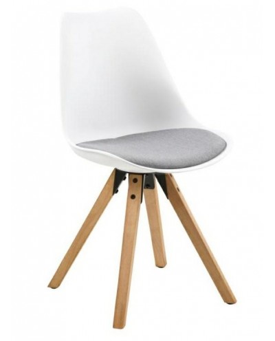 Krzesło Dima białe/dąb