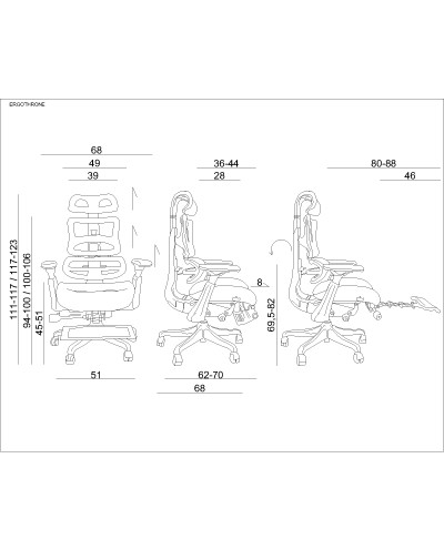 Ergothrone - Fotel biurowy
