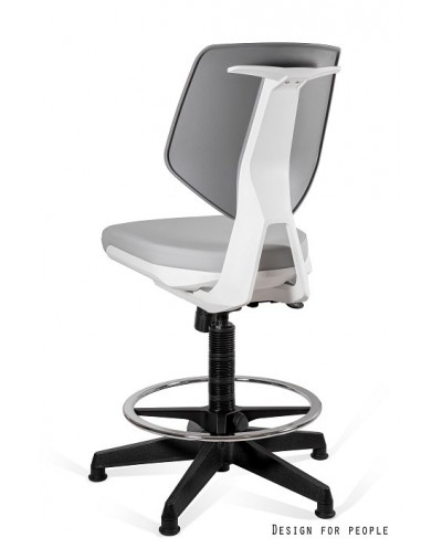 Kaden - krzesło medyczne szare/szare