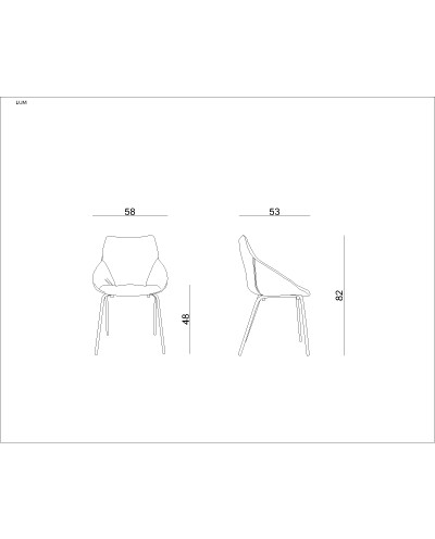 Lumi - krzesło