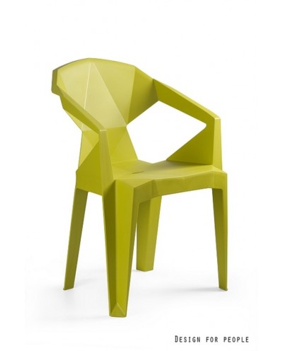 Muze - krzesło mustard