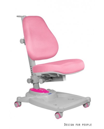 Eddy - krzesło dziecięce różowe