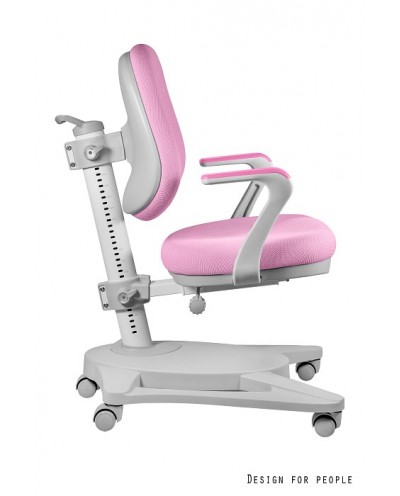 Gabby - krzesło dla dzieci różowe