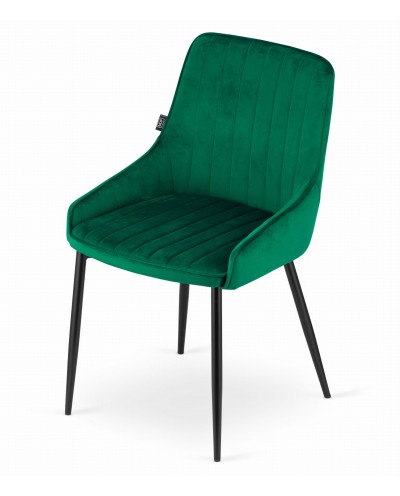 Krzesło MONZA - zielony aksamit x 4 szt