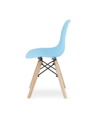 Krzesło ZUBI - niebieskie x 4 szt