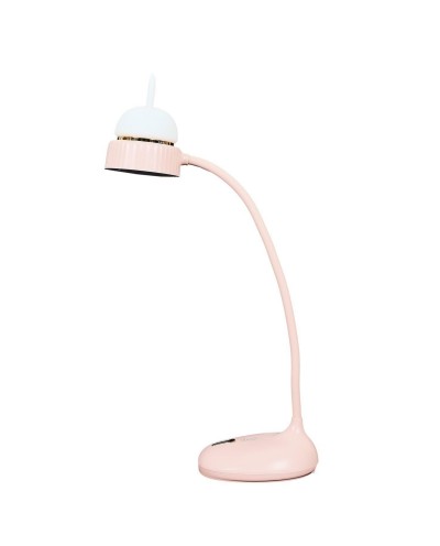 Lampka na biurko Cat LED różowa