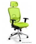 Vip - krzesło biurowe - zielone