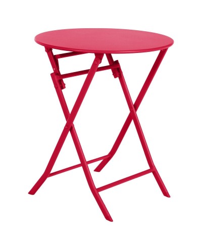 Stół okrągły składany Greensboro czerwony