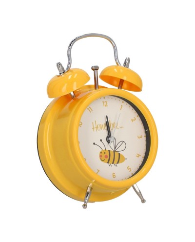 Zegarek budzik Honeybee żółty