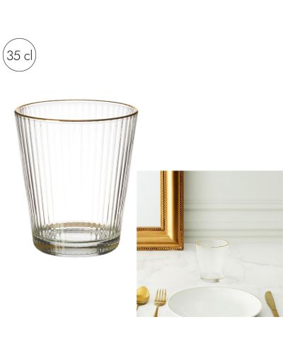 Szklanka Gold Edge 350ml