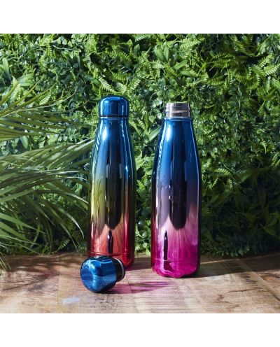 Butelka termiczna 500ml niebiesko-różowo-fioletowa