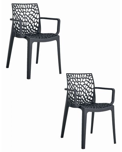 Krzesło Okin - Czarne X 2