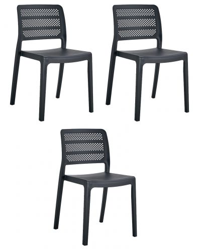 Krzesło Pagi - Czarne X 3