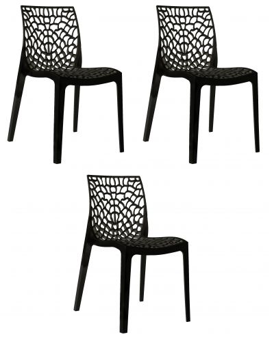 Krzesło Bafo - Czarne X 3