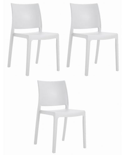Krzesło Klem - Białe X 3