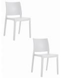 Krzesło Klem - Białe X 2