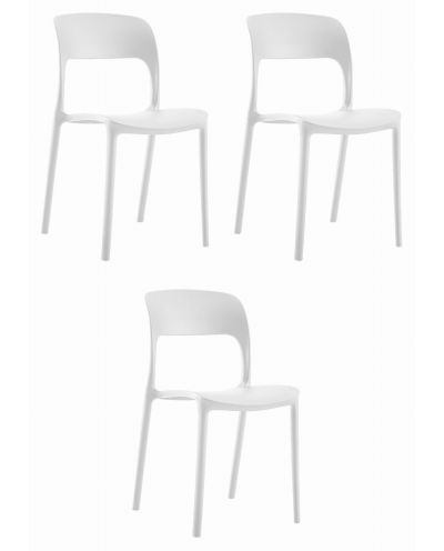 Krzesło Ipos - Białe X 3
