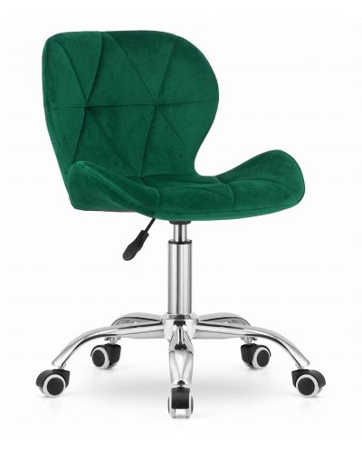 Krzesło Obrotowe Avola Aksamit - Zielone