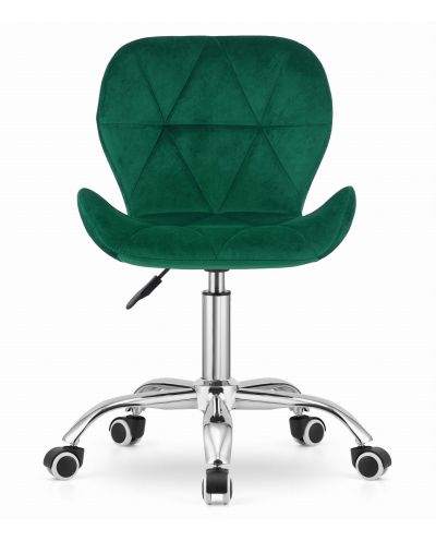 Krzesło Obrotowe Avola Aksamit - Zielone