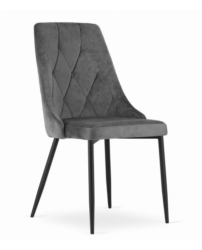 Krzesło Imola - Ciemny Szary Aksamit X 1
