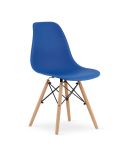 Krzesło Osaka Niebieskie / Nogi Naturalne X 1