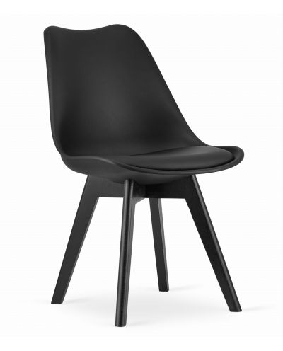 Krzesło Mark - Czarne / Nogi Czarne X 2