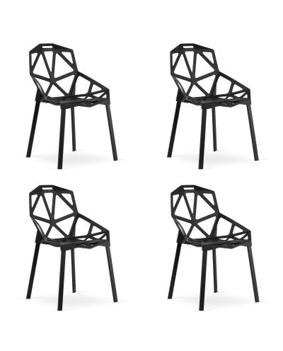 Krzesło Essen - Czarne X 4