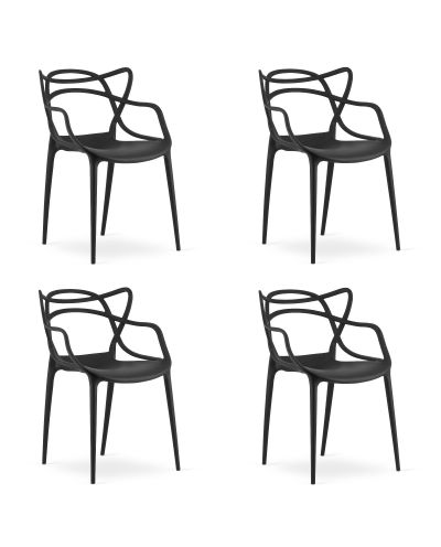 Krzesło Kato - Czarne X 4