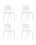 Krzesło Luma - Białe X 4
