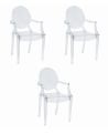 Krzesło Busan - Transparentne X 3