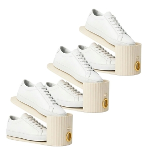 Zestaw 3 wkładek do szafy na buty SHP   EASY beżowy