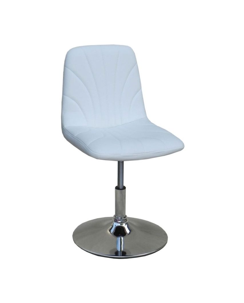 TOTU- krzesło kosmetyczne białe