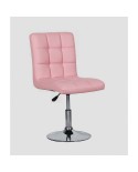 Kris - krzesło kosmetyczne różowe