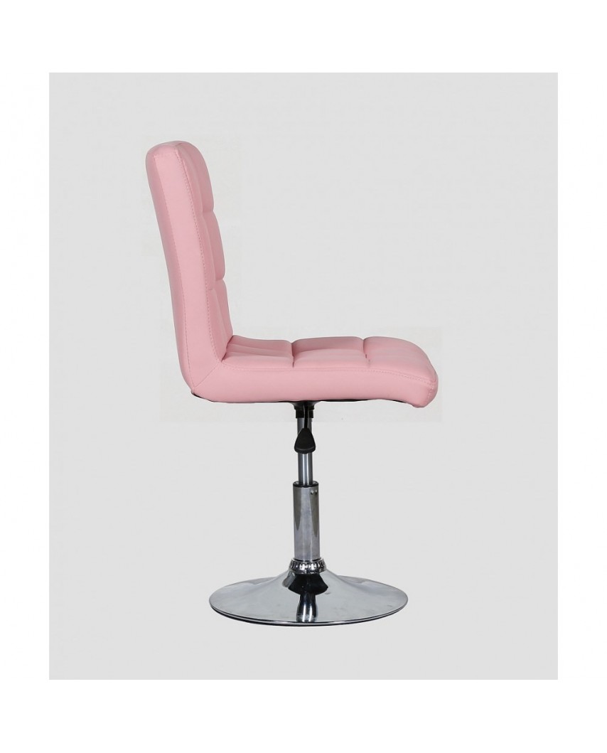 Kris - krzesło kosmetyczne różowe