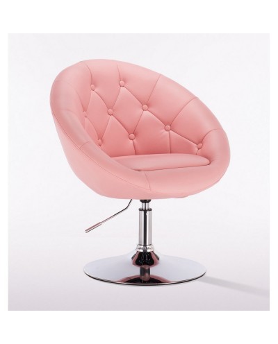 Bol - krzesło kosmetyczne różowe