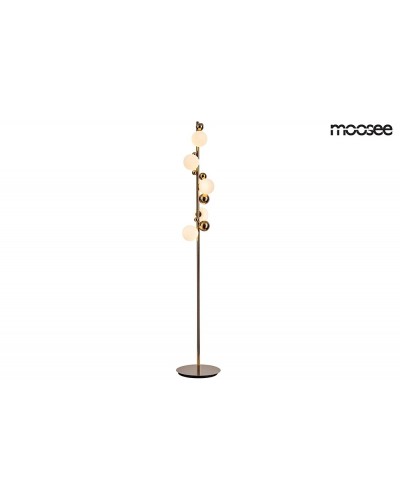 MOOSEE lampa podłogowa VALENTINO FLOOR - złota