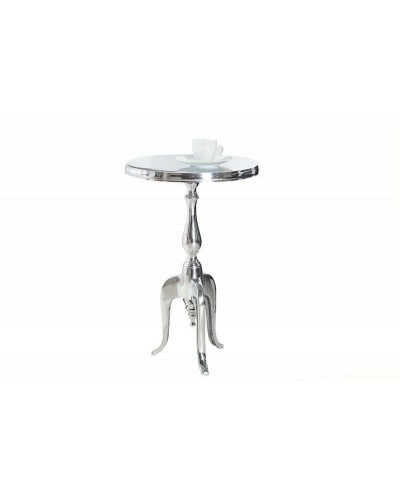 INVICTA stolik JARDIN 35cm srebrny - aluminium
