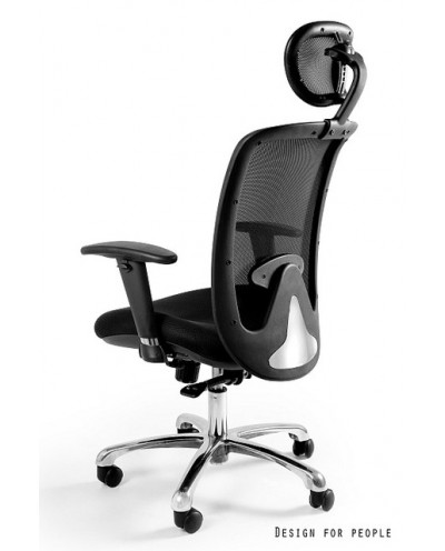 Fotel ergonomiczy EXPANDER do biurka - czarny