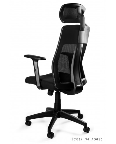Fotel ergonomiczy EXPLORE do biurka - czarny