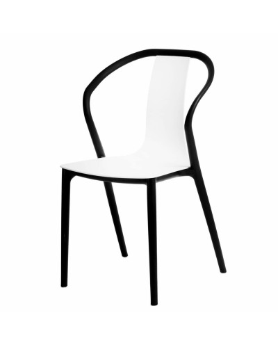 Krzesło Bella czarne/białe