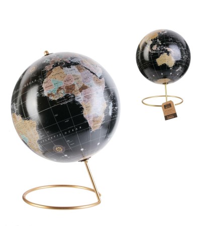 Globus dekoracyjny czarny